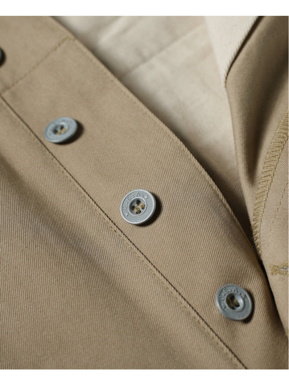 1942 US Army Chino Trousers Bronson Mfg. Co. 29x29 USA SHIPp - Picture 8 of 11